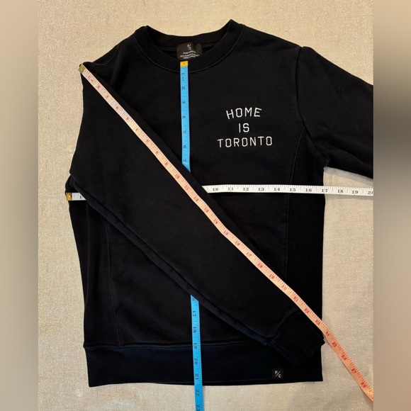 XS Peace Collective Black HOME IS TORONTO Crewneck Sweatshirt - Picture 4 of 6